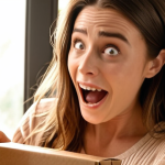 **"Woman excitedly opening a package of new beauty product, surprised and delighted by the texture; natural sunlight, warm tones, influencer style."** (Focuses on emotional response and product feature mentioned).
