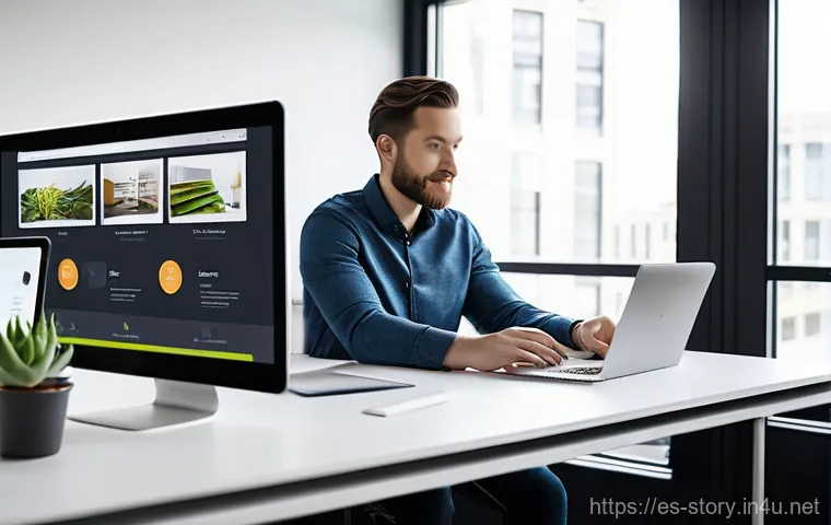 스토리텔러 포트폴리오 작성법 - **Prompt 1: The Confident Creator's Digital Showcase**
"A diverse, gender-neutral storyteller in... 스토리텔러 포트폴리오 작성법 - **Prompt 1: The Confident Creator's Digital Showcase**
"A diverse, gender-neutral storyteller in...