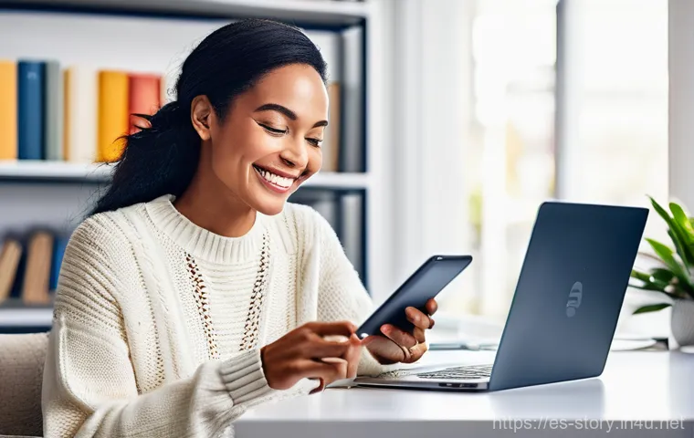 스토리텔러 포트폴리오 작성법 - **Prompt 2: Seamless Design and Storytelling Across Devices**
"A creative professional, gender-n... 스토리텔러 포트폴리오 작성법 - **Prompt 2: Seamless Design and Storytelling Across Devices**
"A creative professional, gender-n...