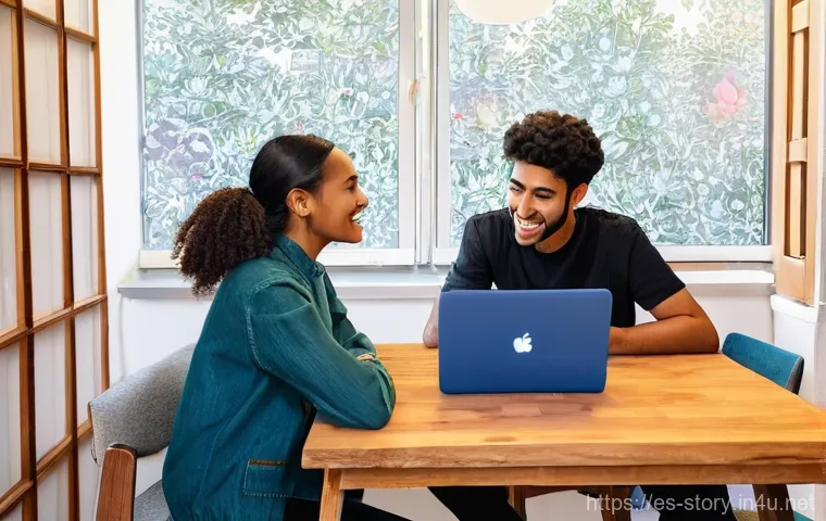 스토리텔러의 글로벌 네트워킹 기회 - **Prompt:** A diverse group of international storytellers, including writers, illustrators, and mult...