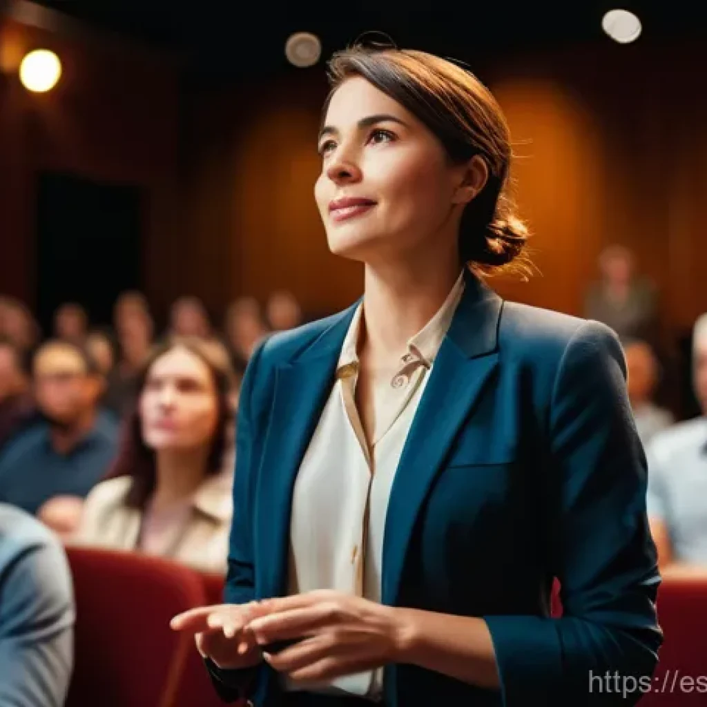 스토리텔러 관련 학위 및 학위 과정 - **Prompt 1: The Heart of Storytelling Connection**
"A charismatic female storyteller, in her ear...