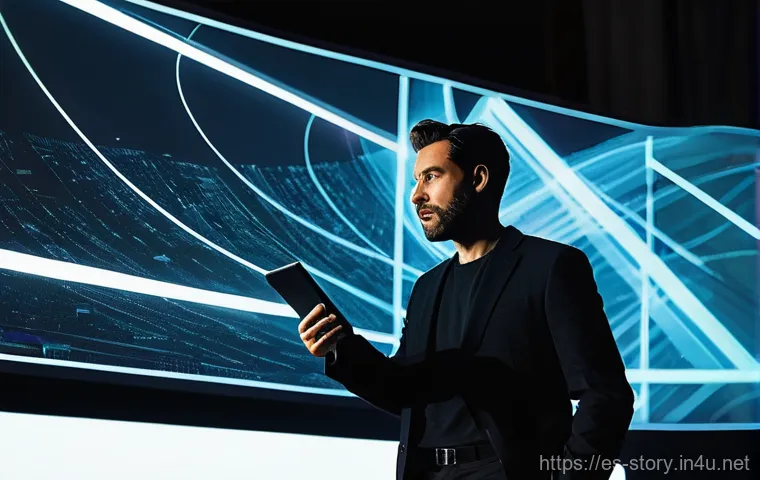 스토리텔러 관련 학위 및 학위 과정 - **Prompt 2: The Modern Narrator's Creative Hub**
    "A focused, gender-neutral individual in their ...