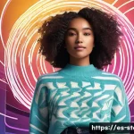 스토리텔러가 된 이후 커리어 성장법 - **Prompt:** A young adult, embodying a vibrant and diverse spirit, stands in the center of a softly ...